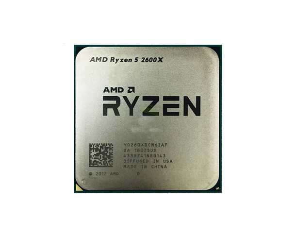 YD260XBCAFBOX - AMD Ryzen 5 2600X Hexa-core (6 Core) 3.6GHz 16MB L3 Cache Socket AM4 Processor