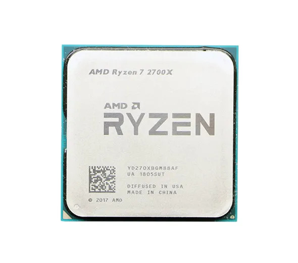 YD270XBGM88AF - AMD Ryzen 7 2700X Octa-core (8 Core) 3.7GHz 16MB L3 Cache Socket AM4 Processor