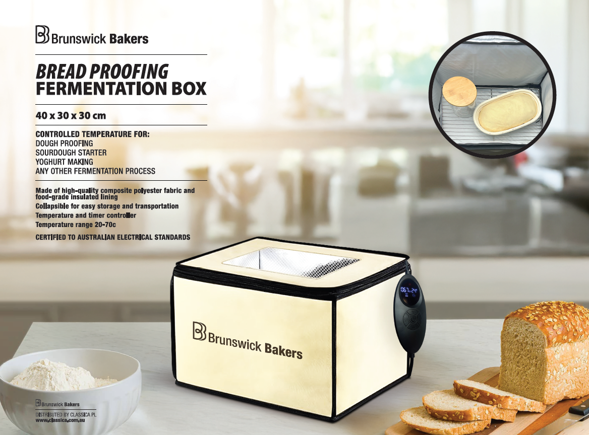 Brunswick Bakers Proofing Box, 40x30x30CM