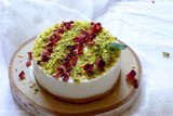 Lebanese Cream Slice (Aish el saraya “Bread of the palace”) 