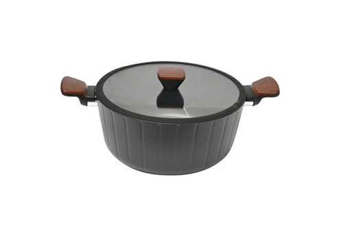 Elegance Black 28cm Casserole