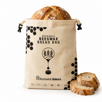 Brunswick Bakers Beeswax bread bag, 42x 32cm