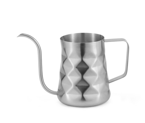 Diamond Embossed 600ml Goose Neck Jug