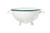 St Clare White Enamel Colander 24cm