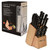 Chef's Tools Knife Block - 17 pieces with window display of chefs knife  ( OUT OF STOCK)