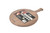 Acacia round paddle board, 42 x 31CM ( OUT OF STOCK)