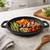 Pre-seasoned cast iron casserole, 26 cm