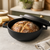 Pre-seasoned cast iron casserole, 26 cm