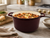 Enameled 3pc cast iron casserole set, 26cm