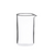 Borosilicate Coffee Plunger Replacement Carafe  350ml