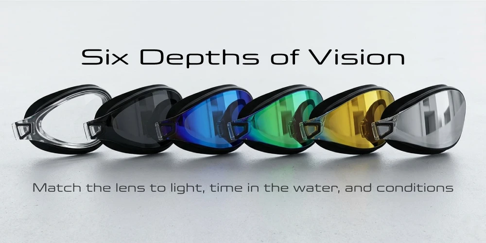 How to Choose Swim Goggle Lenses for Light and Conditions