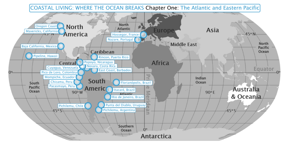 Coastal Living: Where the Ocean Breaks | Atlantic and Pacific