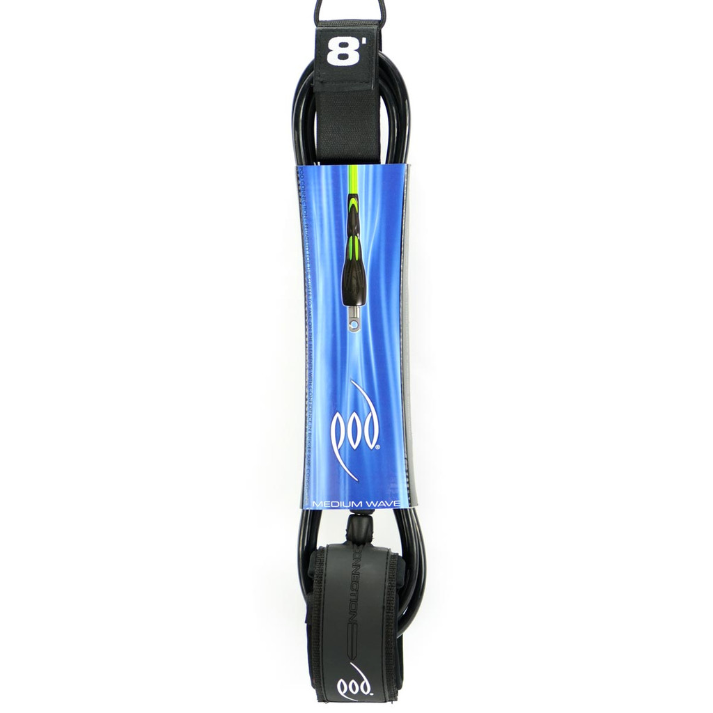 Superior 8ft Leg Ropes - Medium Wave