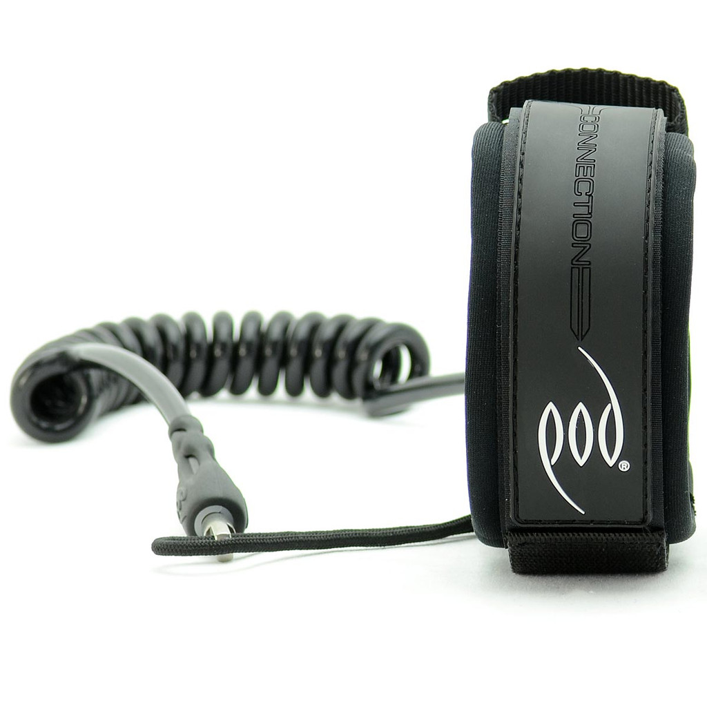  POD Drop Knee Bicep Leash - Stealth Black - POD Bicep Leash