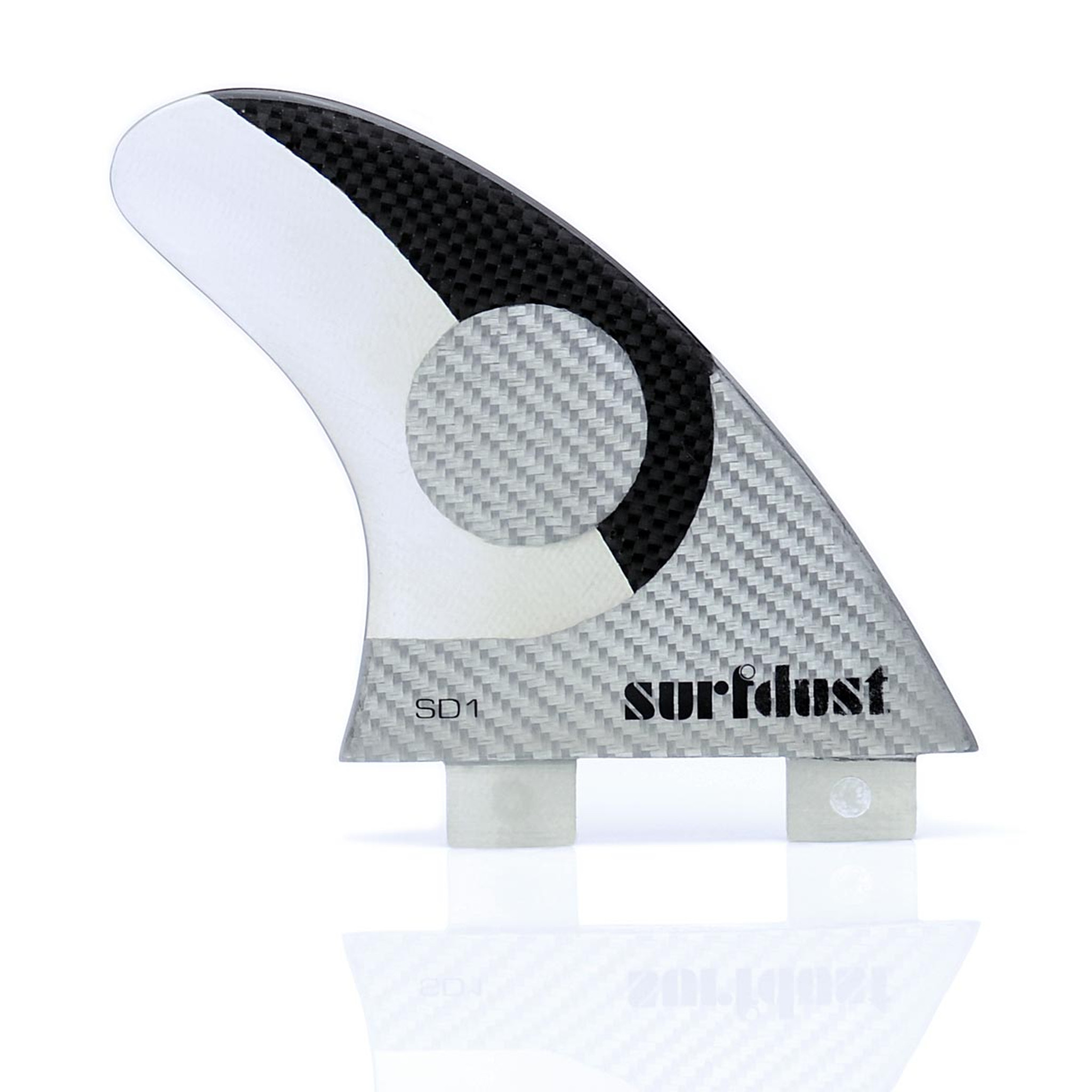 Surfdust Surfboard Fins Double 6oz Carbon