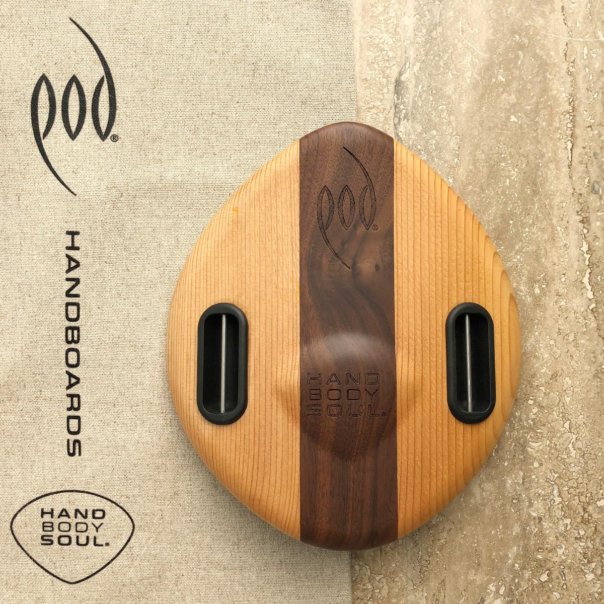 EGO 225mm 9inch Wood POD Handboards - Bodysurfing Handplanes