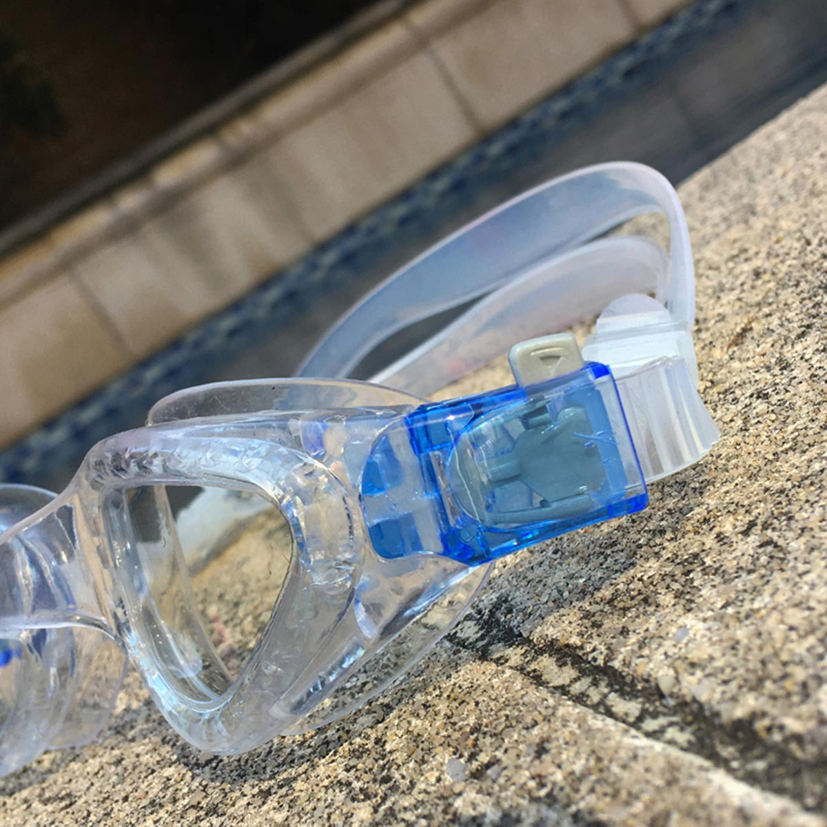 POD TRITEK Adult Swim Goggles - 2 Lens Colours Clear Frame