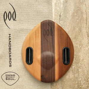 EGO 225mm 9inch Wood POD Handboards - Bodysurfing Handplanes