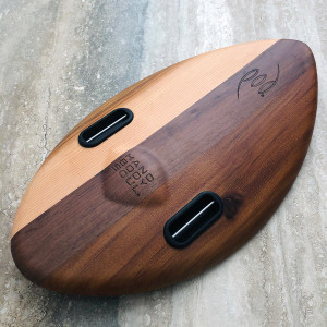 Best Bodysurfing Gear – FLO Wood POD Handboard PF2 Swim Fins