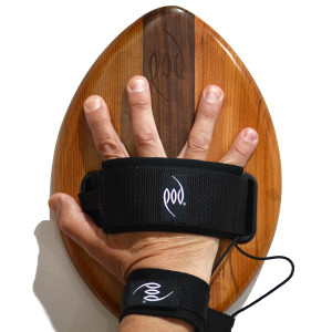 Best Bodysurfing Gear – WOO Wood POD Handboard PF2 Swim Fins