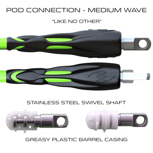 POD Connection 7ft Leg Ropes - Surfing Medium Waves