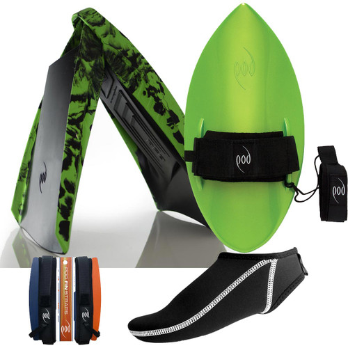 PF3 Swim Fins + Handboard + Fin Socks + Fin Savers Bundle