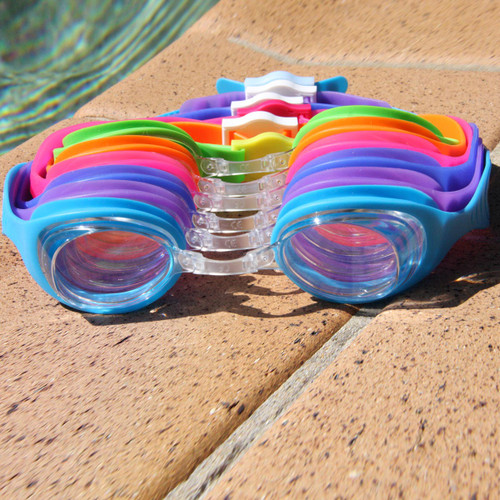 Eyeline Scoot Swim Goggles - Clear Lens - 6 Colours