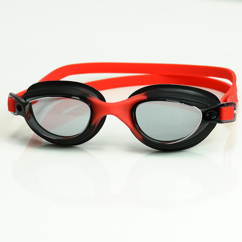 POD Swim Goggles Black/Red Frame with Black Tinted Lens POD Swim Goggles Black/Red Frame with Black Tinted Lens
