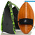 Handcrafted Classic POD Handboard PF3 POD Swim Fins Black/Lime