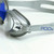 Silver/Blue Frame with Clear Lens POD Swim Goggles