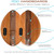 Premium Bodysurfing Gear – WOO Wood Handboard PF2s Savers