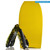 Bodyboard Stretch Cover Yellow and Bodyboard Swim Fins PF2