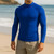 Rapid-Dry Blue Rash Guard by POD®