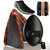 Stealth Black WOW Handplane + Black/Orange POD 3 Swim Fins + Fin Socks + Fin Savers