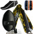Black WOW Handboard + Black/Yellow POD 2 Swim Fins + Fin Socks + Fin Savers