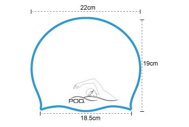 Silicone Swim Cap Dimensions
