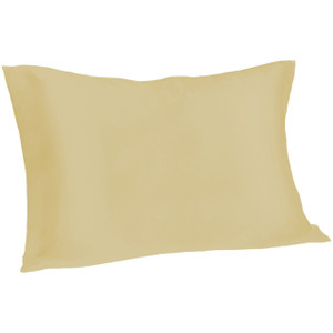 Spasilk Satin Pillowcase, Queen, Champagne Spasilk Satin Pillowcase, Queen, Champagne