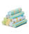 10 Pack Washcloth Set, Yellow Lines