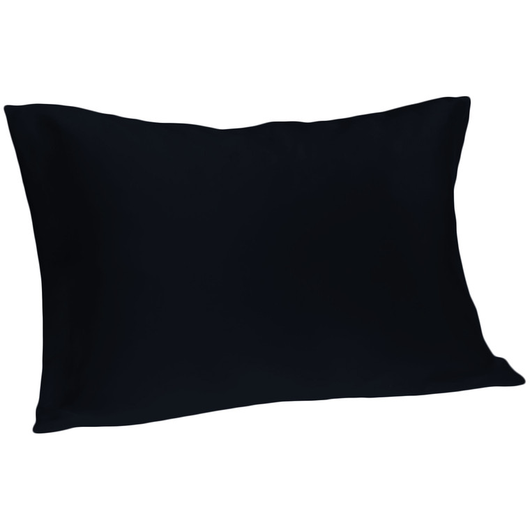 Spasilk Satin Pillowcase, Queen, Navy