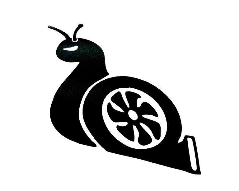 Turbo Snail Sticker Decal