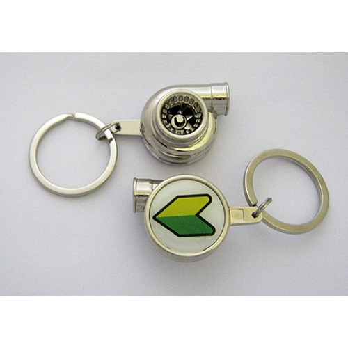 JDM Shoshinsha Spinning Turbo Keychain