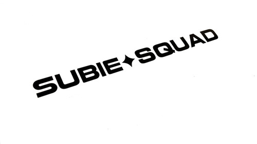 Subie Squad Sticker Decal