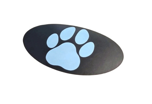 Paw Emblem Overlay (Ice Blue)