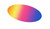 Orange Yellow Magenta Purple Blue Gradient Emblem Overlay