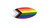 Progressive LGBTQ+ Rainbow Flag Emblem Overlays