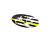 Thin Yellow Line Flag Classic Star Cluster Emblem Overlays (White Stars)