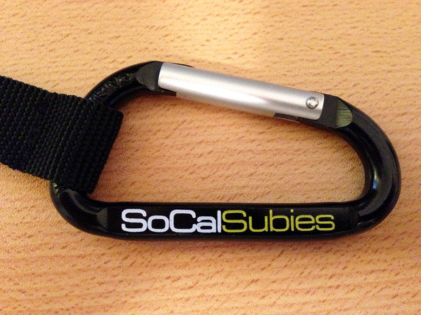 SoCalSubies Carabiner Key Chain