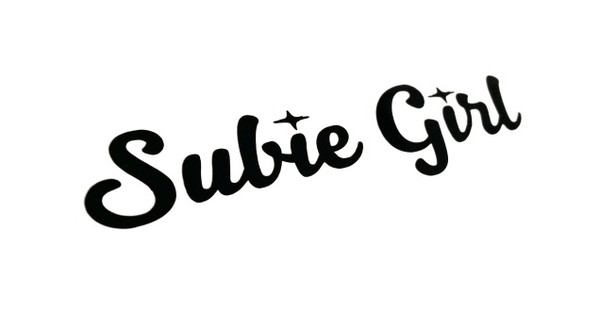 Subie Girl Decal