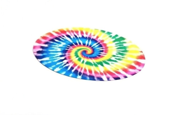Tie Dye Emblem Overlays