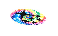 Tie Dye Emblem Overlays